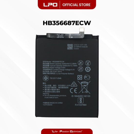 Cellphone Battery Huawei Nova 3i / Nova 2i HB356687ECW Compatible with Huawei Honor 7X, Mate 10 Lite, P30 Lite