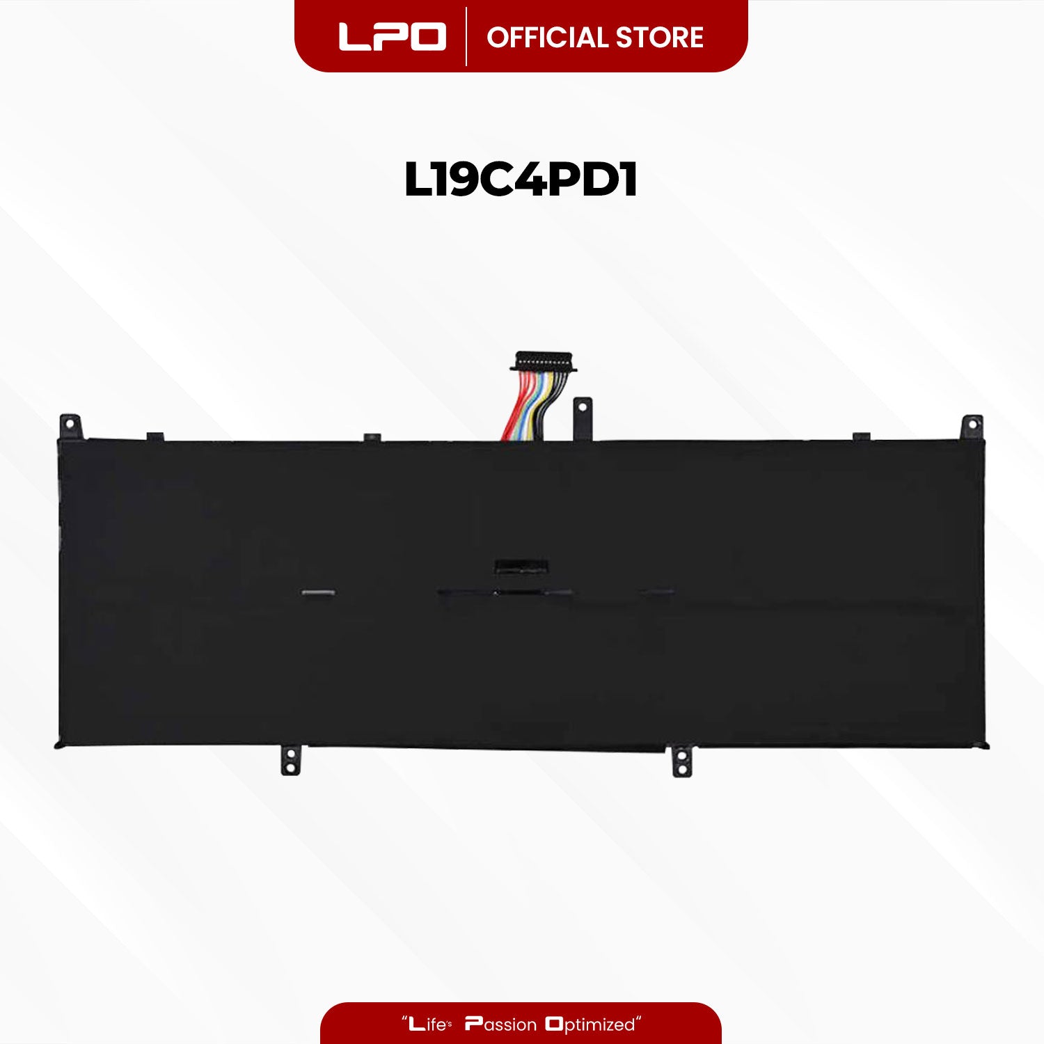 Laptop Battery L19C4PD1 Compatible with Lenovo Yoga C640-13IML Series; Lenovo Yoga C640-13IML - LPO Laptop PC-Outlet