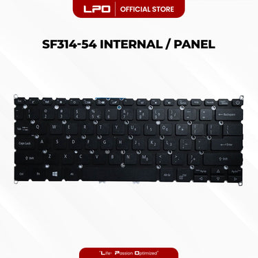 Laptop Keyboard ACER SF314-54 Internal Type / Panel Black US Compatible with Acer Swift 3 SF314-54