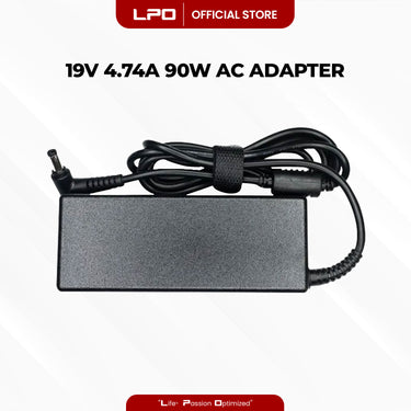 Laptop Charger Asus 19V 4.74A 90W Common Pin 5.5mm x 2.5mm Compatible with Asus A7 A8 F3 F5 F6 F8 F9 Series