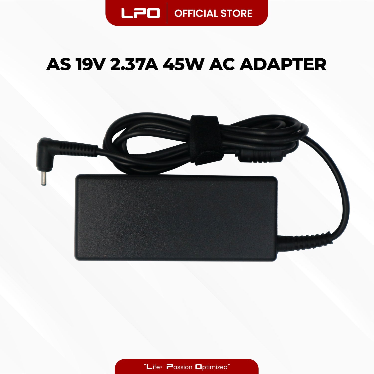 Laptop Charger Asus 19V 2.37A 45W Zenbook 3.0mm x 1.1mm Compatible with Asus ZenBook UX21