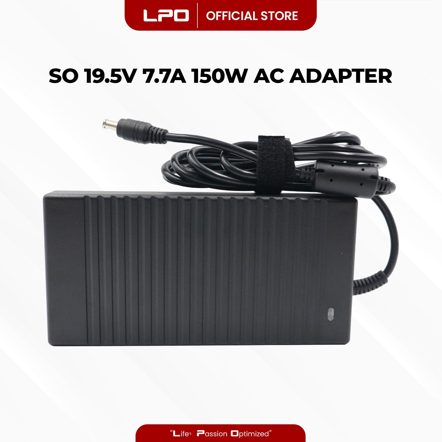 Laptop Charger Sony 19.5V 7.7A 150W Circle Pin 6.5mm x 4.4mm Compatible with Sony VGP-AC19V54