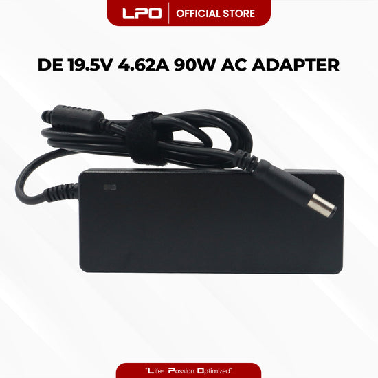 Laptop Charger Dell 19.5V 4.62A 90W Circle Pin 7.4mm x 5.0mm Compatible with Dell Latitude D420