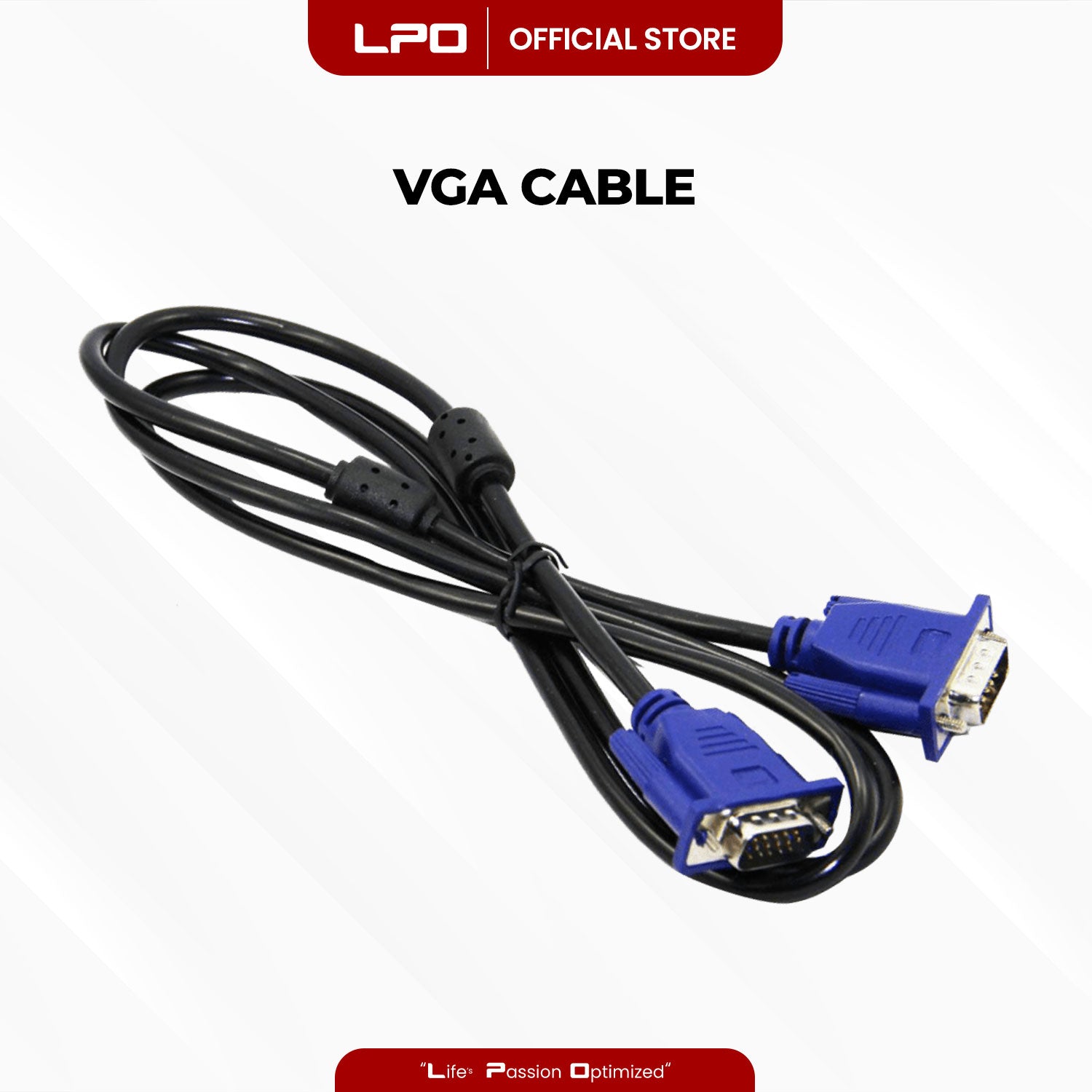 VGA to VGA Cable Computer Network Data Transfer 1.5meter