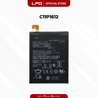 Cellphone Battery Asus Zenfone 4 Max ZC554KL 2017 C11P1612 X00ID, X00IS, X00HDA, ZC554KL