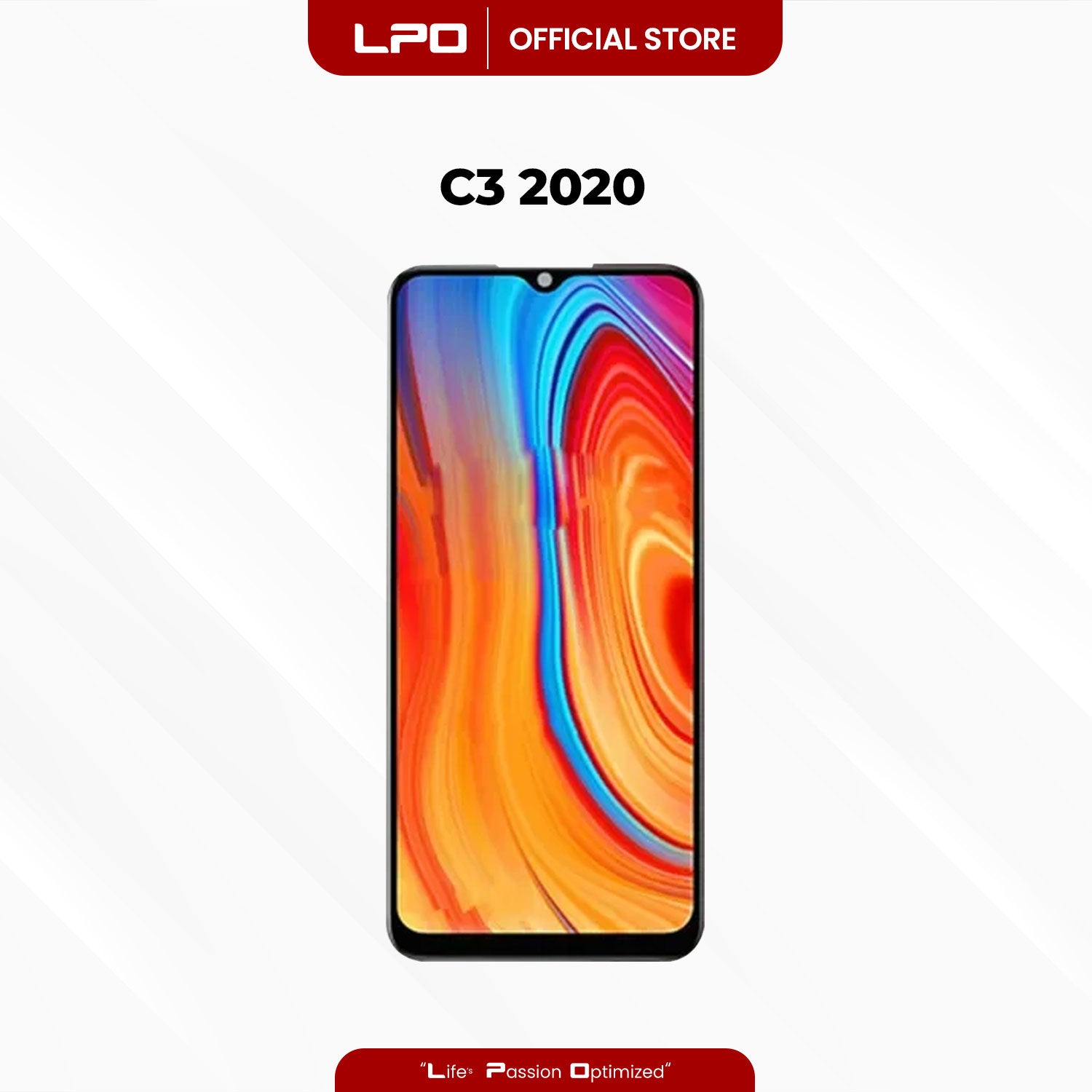 Cellphone LCD Screen	6.5 Realme C3 2020 Compatible with RMX2027, RMX2020, RMX2021