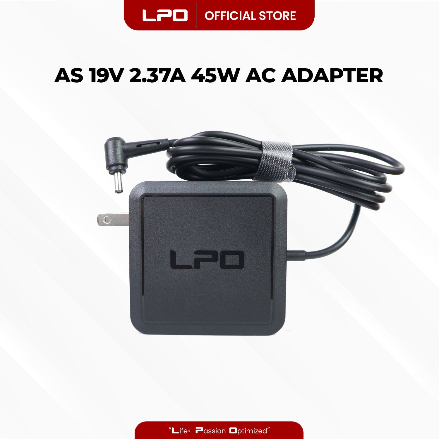 Laptop Charger Asus 19V 2.37A 45W Small Pin 4.0mm x 1.35mm Compatible with Asus AUX21A UX31A