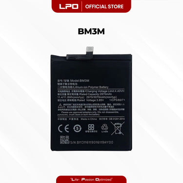 Cellphone Battery Xiaomi Mi 9 SE 2019 BM3M Compatible with M1903F2G - LPO Laptop PC-Outlet