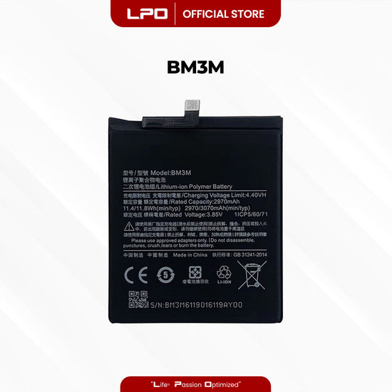 Cellphone Battery Xiaomi Mi 9 SE 2019 BM3M Compatible with M1903F2G - LPO Laptop PC-Outlet
