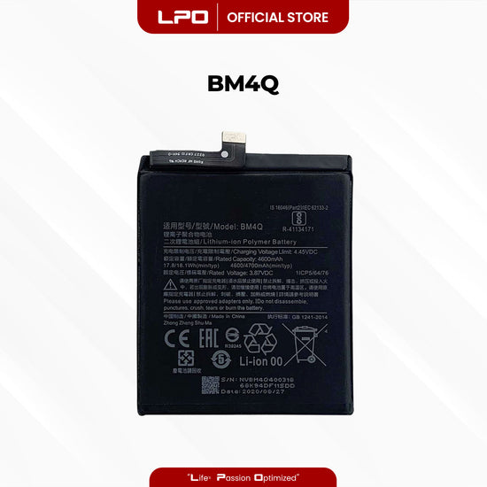 Cellphone Battery Xiaomi Poco F2 Pro 2020 BM4Q Compatible with Xiaomi Redmi K30 Pro 2020 - LPO Laptop PC-Outlet