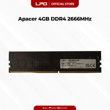 Apacer 4GB DDR4 2666MHz DIMM for Desktop RAM