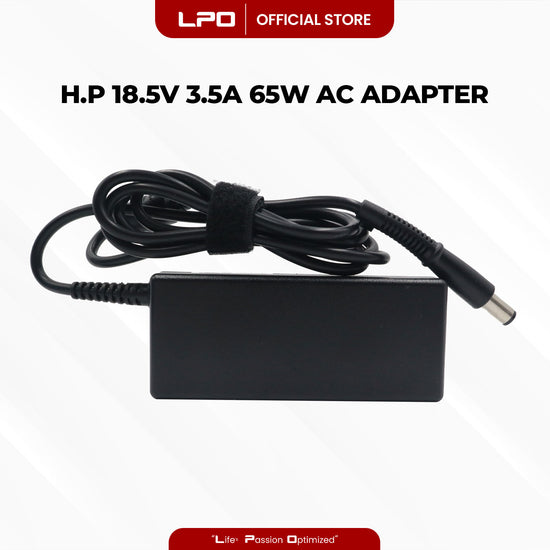 Laptop Charger HP 18.5V 3.5A 65W	Circle Pin 7.4mm x 5.0mm Compatible with HP Compaq Presario CQ60