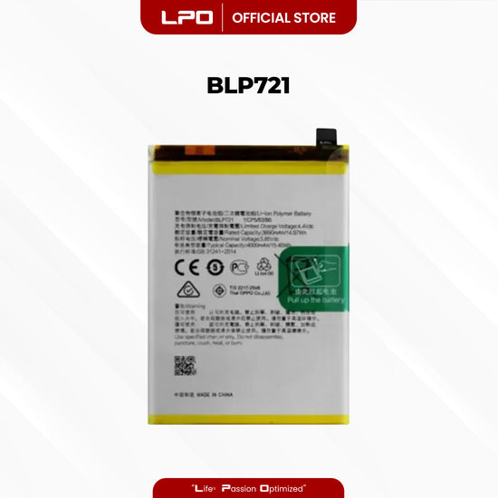 Cellphone Battery	Realme C2 2019 BLP721 Compatible with RMX1941, RMX1945, RMX1943