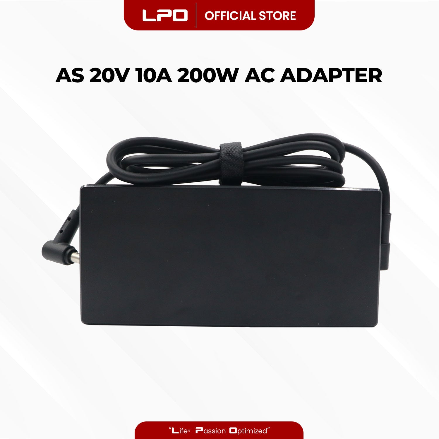 Laptop Charger Asus 20V 10A 200W Common Circle Pin 6.0mm x 3.7mm Compatible  with Asus ROG Zephyrus G15 GA503
