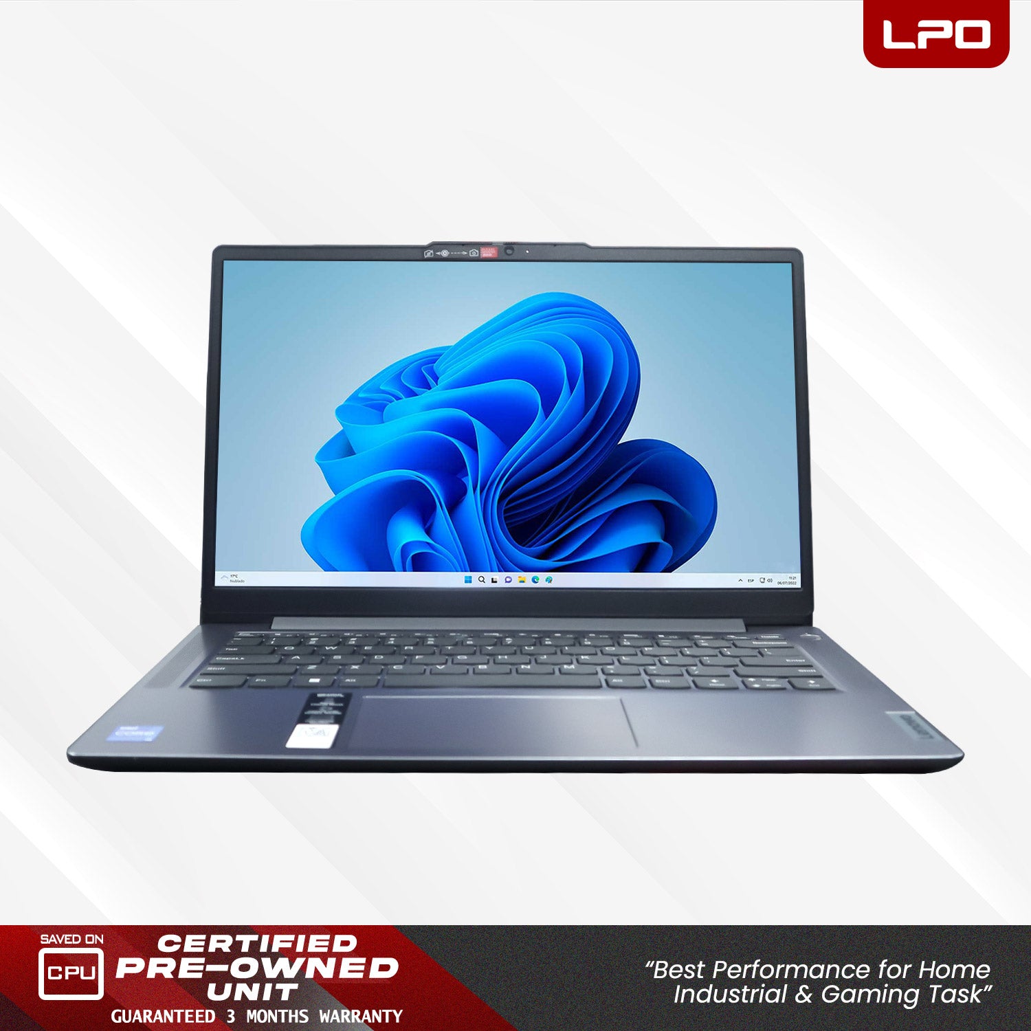 LPO Laptop lenovo Ideapad Slim 3 14IAH8 Intel Core i5-12450H, 2000MHz 16GB DDR5 512GB SSD Win 11 Pro 14.0