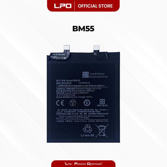 Cellphone Battery Xiaomi Mi 11 Pro 2021 BM55 Compatible with M2102K1AC - LPO Laptop PC-Outlet