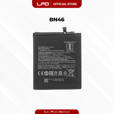 Cellphone Battery Xiaomi Redmi Note 8 2019 BN46 Compatible with Xiaomi Redmi 7 M1810F6LG - LPO Laptop PC-Outlet
