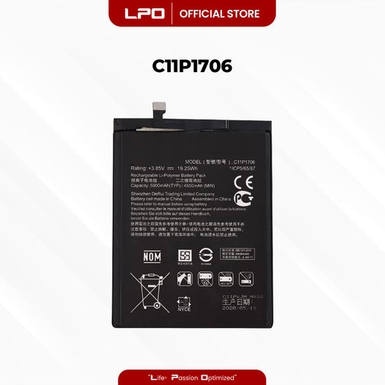 Cellphone Battery Asus Zenfone Max Pro M1 M2 2018 C11P1706 Compatible with ZB601KL 2018 - LPO Laptop PC-Outlet