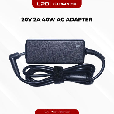 Laptop Charger Lenovo 20V 2A 40W Common Pin 5.5mm x 2.5mm Compatible with Lenovo IdeaPad S10 IdeaPad S9 Series