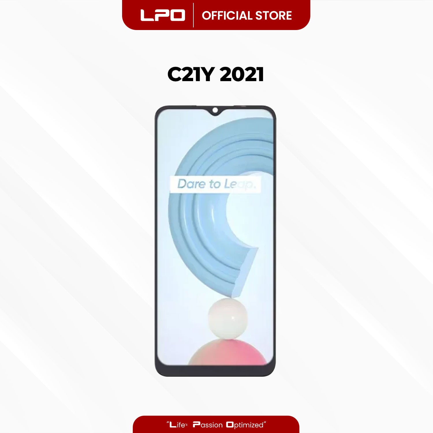 Cellphone LCD Screen	6.5 Realme C21Y 2021 Compatible with RMX3261, RMX3263