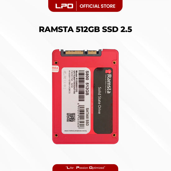 Ramsta 512GB SATA III SSD 2.5 For Laptop and Desktop