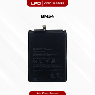Cellphone Battery Xiaomi Redmi Note 9T 2021 BM54 Compatible with Xiaomi Redmi Note 9 5G 2020 - LPO Laptop PC-Outlet