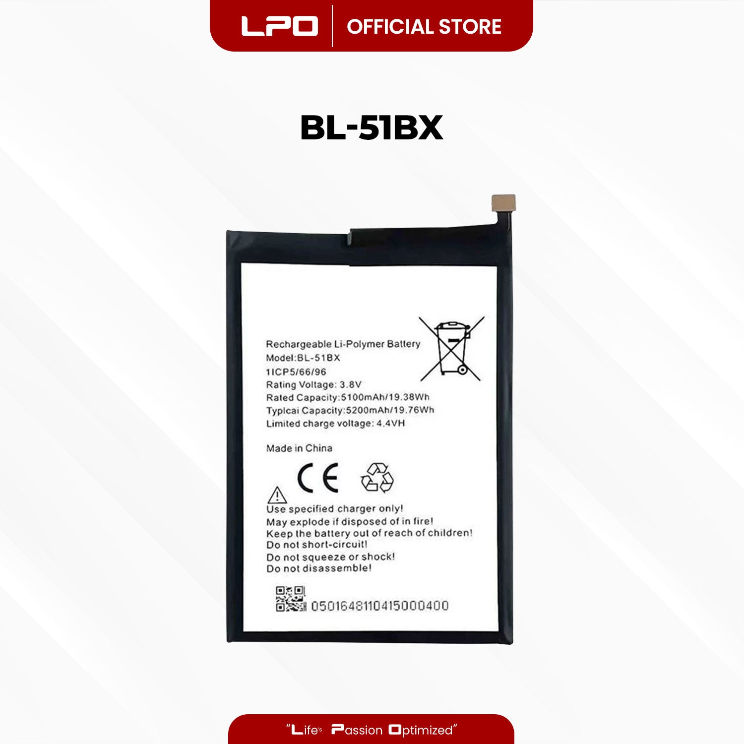 Cellphone Battery	Infinix Hot 10 2020 BL-51BX Compatible with X682B, X682C, MZ-Infinix X682B, MZ-Infinix X682C