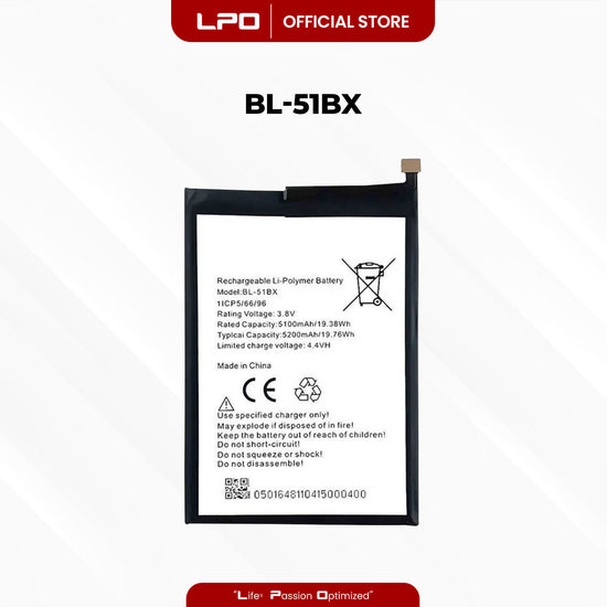 Cellphone Battery	Infinix Hot 10 2020 BL-51BX Compatible with X682B, X682C, MZ-Infinix X682B, MZ-Infinix X682C
