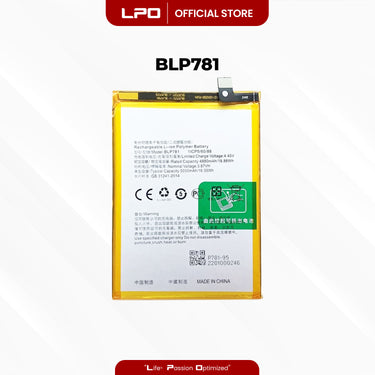 Cellphone Battery	Oppo A52 2020 BLP781 Compatible with CPH2061, CPH2069, PADM00, PDAM10 - LPO Laptop PC-Outlet