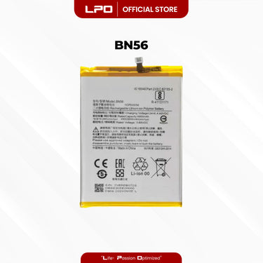 Cellphone Battery Xiaomi Redmi 9C 9A 2020 BN56 Compatible with M2006C3MG, M2006C3MT M2006C3LG, M2006C3LI, M2006C3LC, M2004C3L - LPO Laptop PC-Outlet