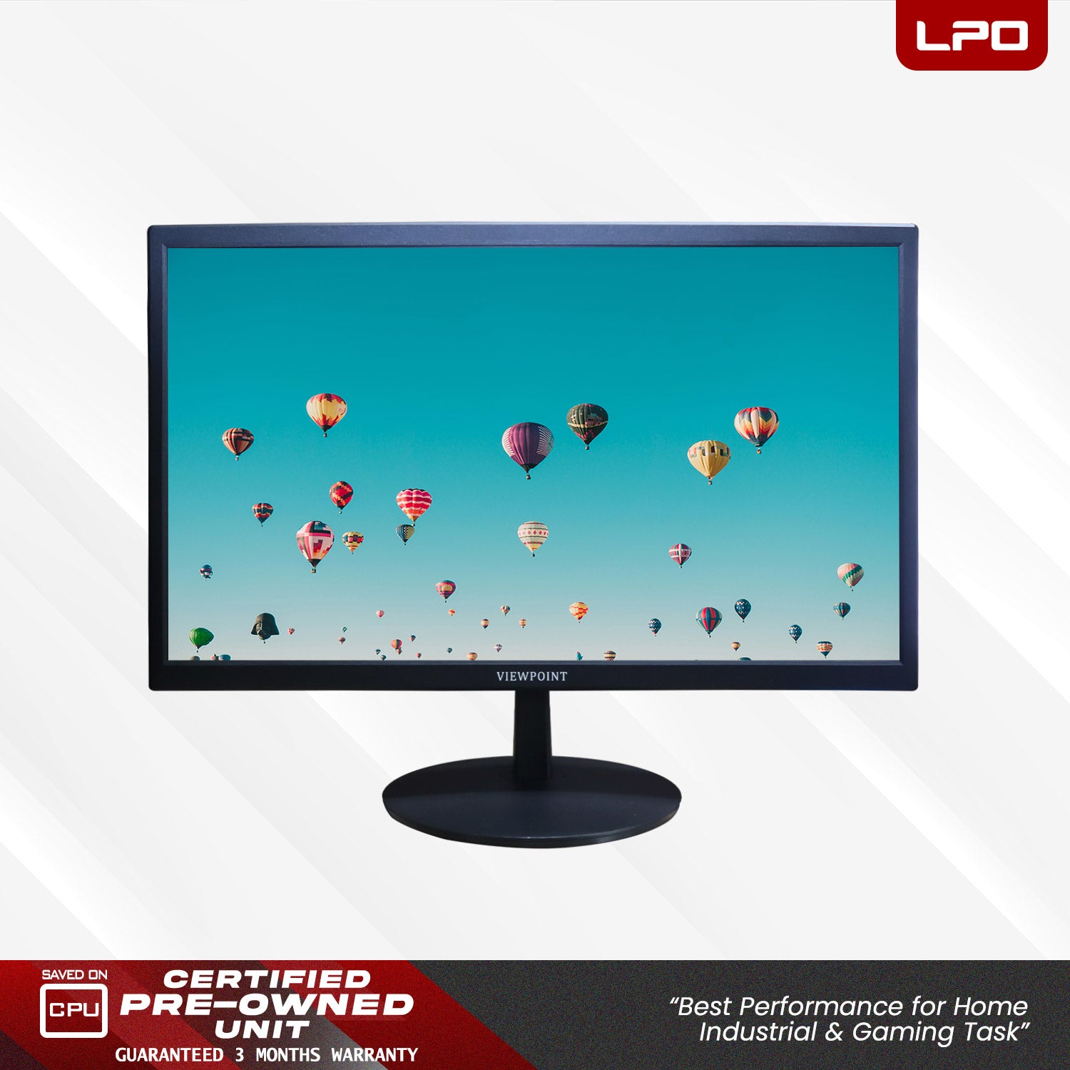 LPO Viewpoint 22” wide 1920×1080 Full HD LED 250 cd/m² 5ms 75Hz 1000:1