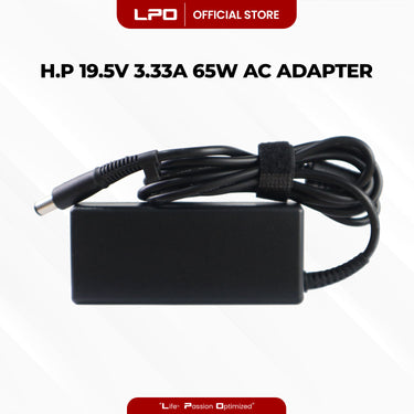 Laptop Charger HP 19.5V 3.33A 65W Circle Pin 7.4mm x 5.0mm Compatible with HP Pavilion G6