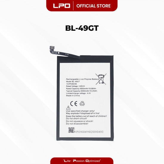 Cellphone Battery Tecno Camon 17P 2021 BL-49GT Compatible with Tecno Camon 19 Neo 2022 - LPO Laptop PC-Outlet
