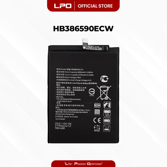 Cellphone Battery Honor 8X 2018 HB386590ECW Compatible with JSN-L22, JSN-L42, JSN-L11 - LPO Laptop PC-Outlet