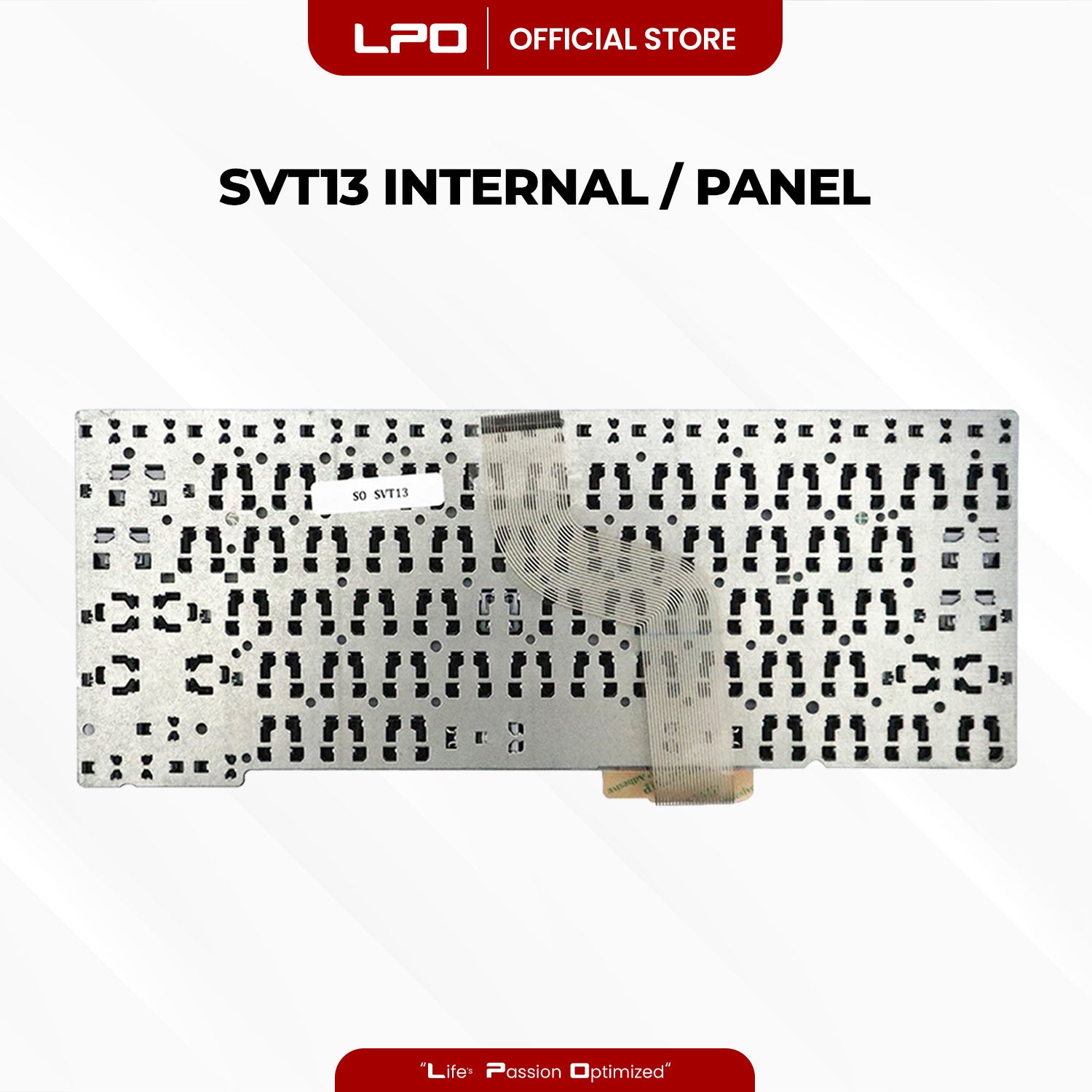 Laptop Keyboard SONY SVT13 Internal / Panel Black US Compatible with Sony Vaio SVT131 A11V