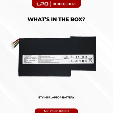 Laptop Battery BTY-M6J Compatible with MSI GS63 GS63VR GS73 GS73VR 6RF Stealth Pro