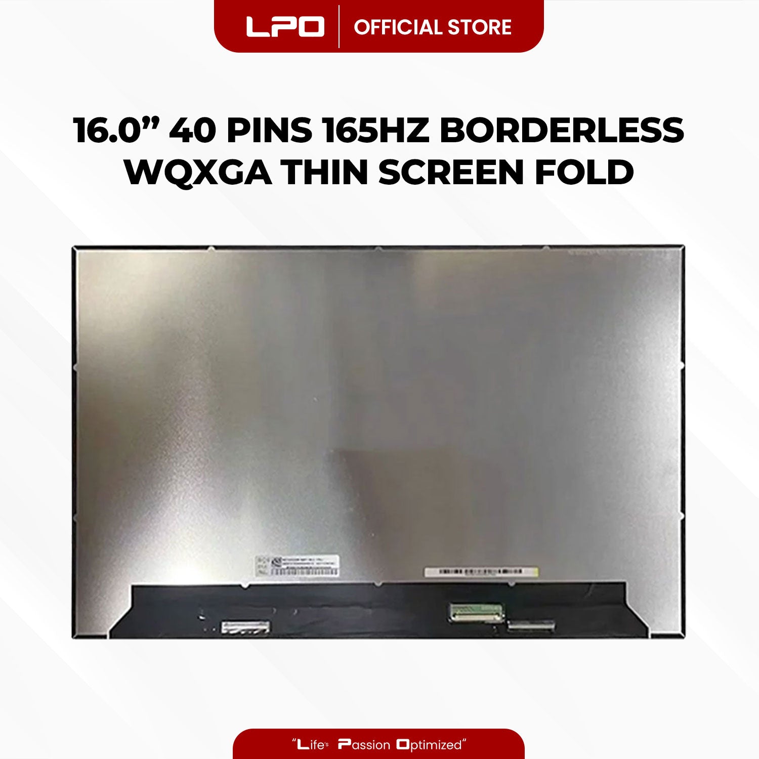 Laptop LCD Screen 16.0