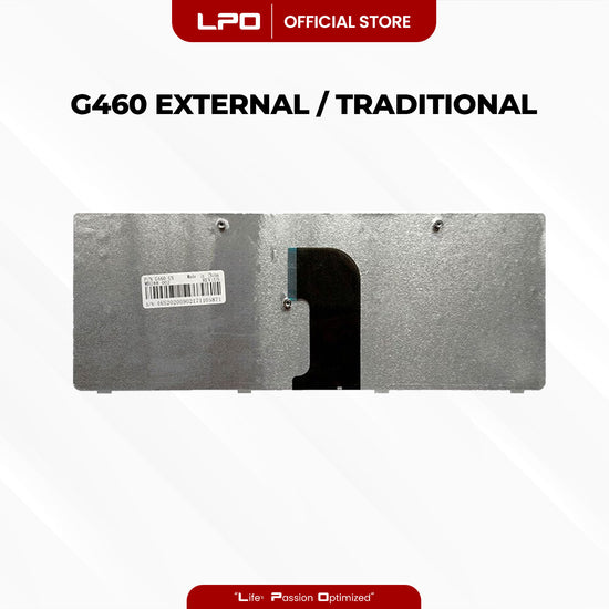 Laptop Keyboard	LENOVO	G460 External / Traditional	Black US Compatible with Lenovo G460 G460A