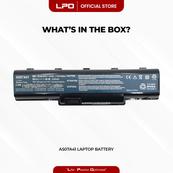 Laptop Battery AS07A41 Compatible with Acer Aspire AS5738Z MS2253 5740-5847 - LPO Laptop PC-Outlet