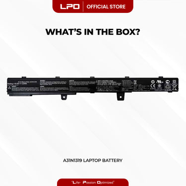 Laptop Battery A31N1319 Compatible with Asus X551M D550CA-RS31 F451CA F551CA-SX080H