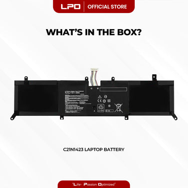 Laptop Battery C21N1423 Compatible with Asus X302L X302LJ X302LA R301LA F302LJ