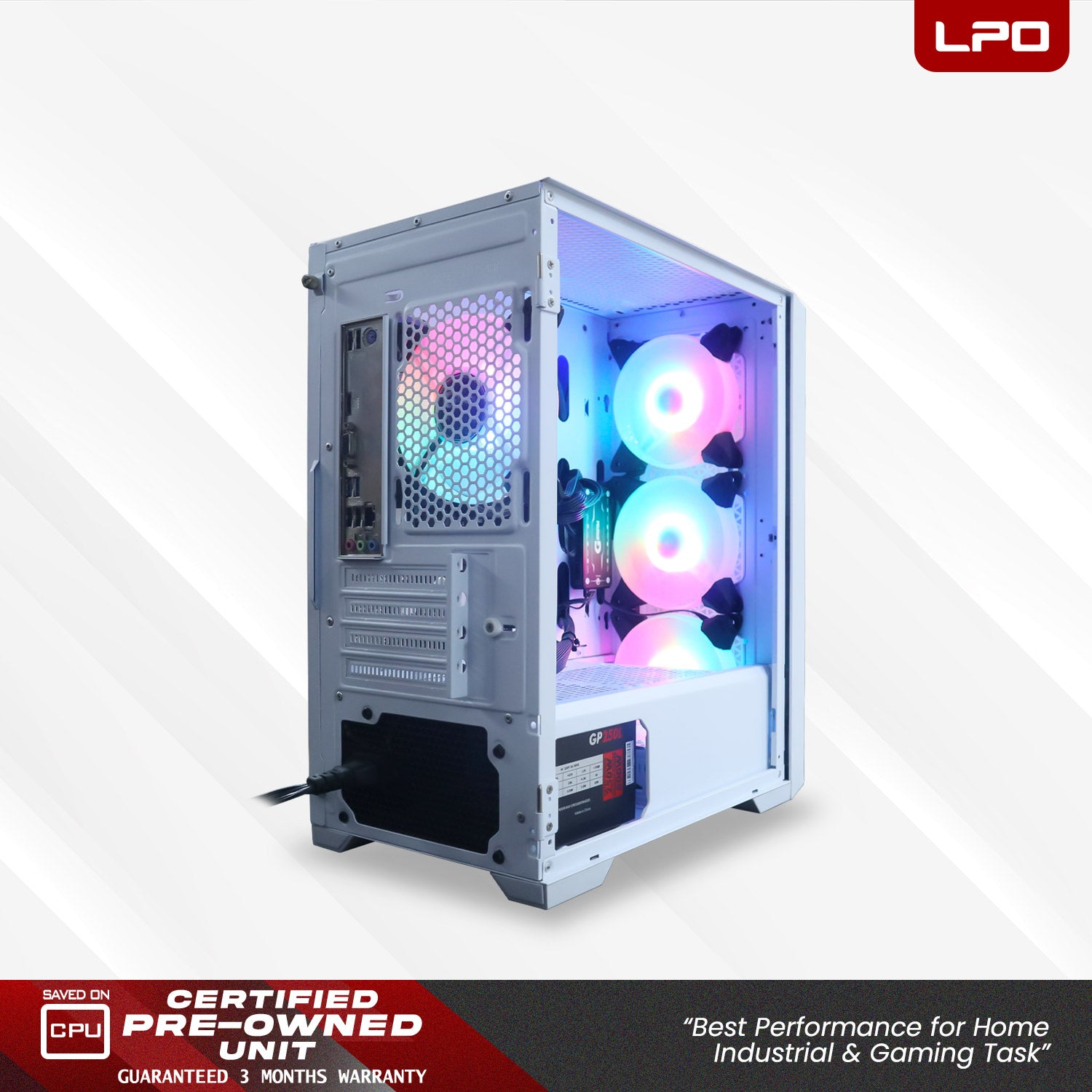 Gaming unit Ryzen 5 5600G @3.9GHz Biostar B450MHP AM4 Motherboard ADATA 8GB DDR4 256GB 2.5