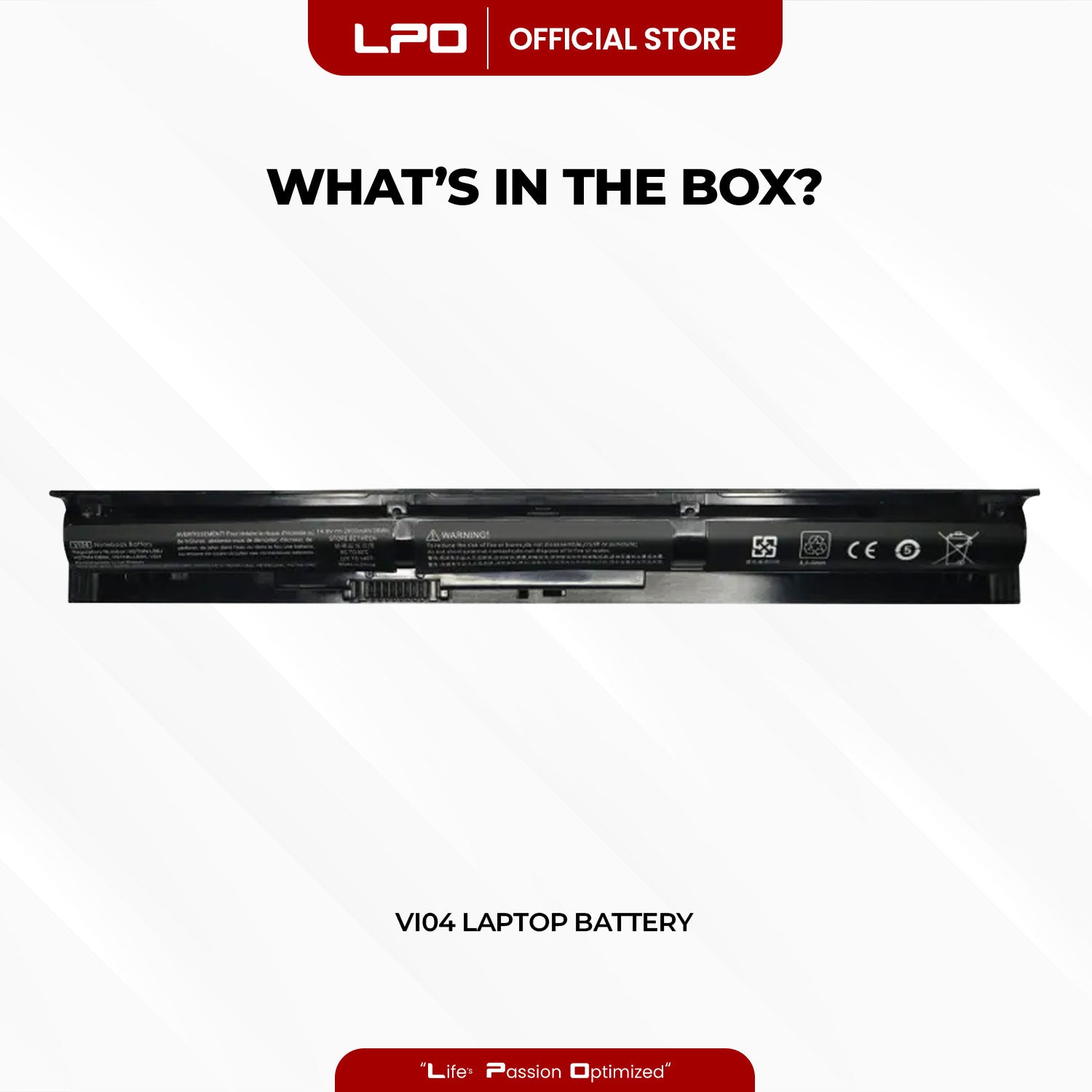 Laptop Battery VI04 Compatible with HP ProBook 440 | 440 G2 | 445 | 445 G2 | 450 Series