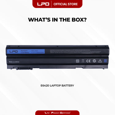 Laptop Battery E6420 Compatible with Dell E5420 E5430 E5520 E5530 E6420 E6430 E6520 - LPO Laptop PC-Outlet