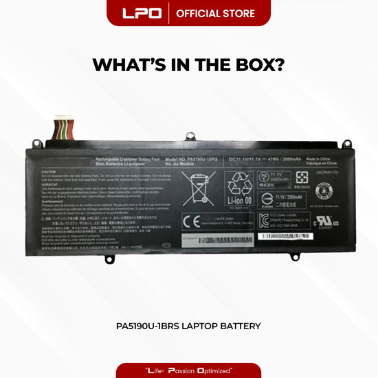 Laptop Battery PA5190U-1BRS Compatible with Toshiba Satellite P35W, P35W-B3220