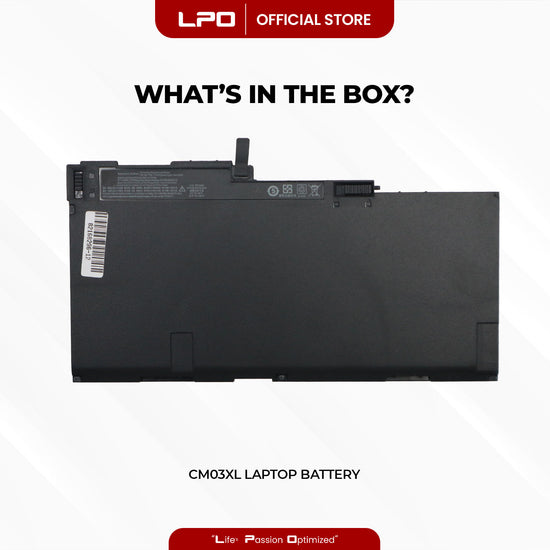 Laptop Battery CM03XL Compatible with HP Elitebook 740 G2, 745 G2, 750 G2, 755 G2, 850 G2 - LPO Laptop PC-Outlet