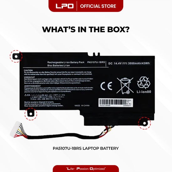 Laptop Battery PA5107U-1BRS Compatible with Toshiba Satellite S55 S55-a S50 S50-a S50t