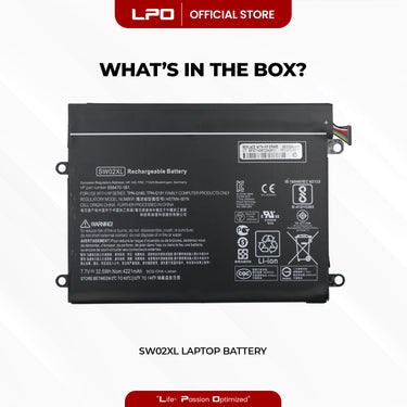 Laptop Battery SW02XL HP SW02XL HSTNN-IB7N Series HP x2 210 G2, x2 210 G2 (L5H41EA)