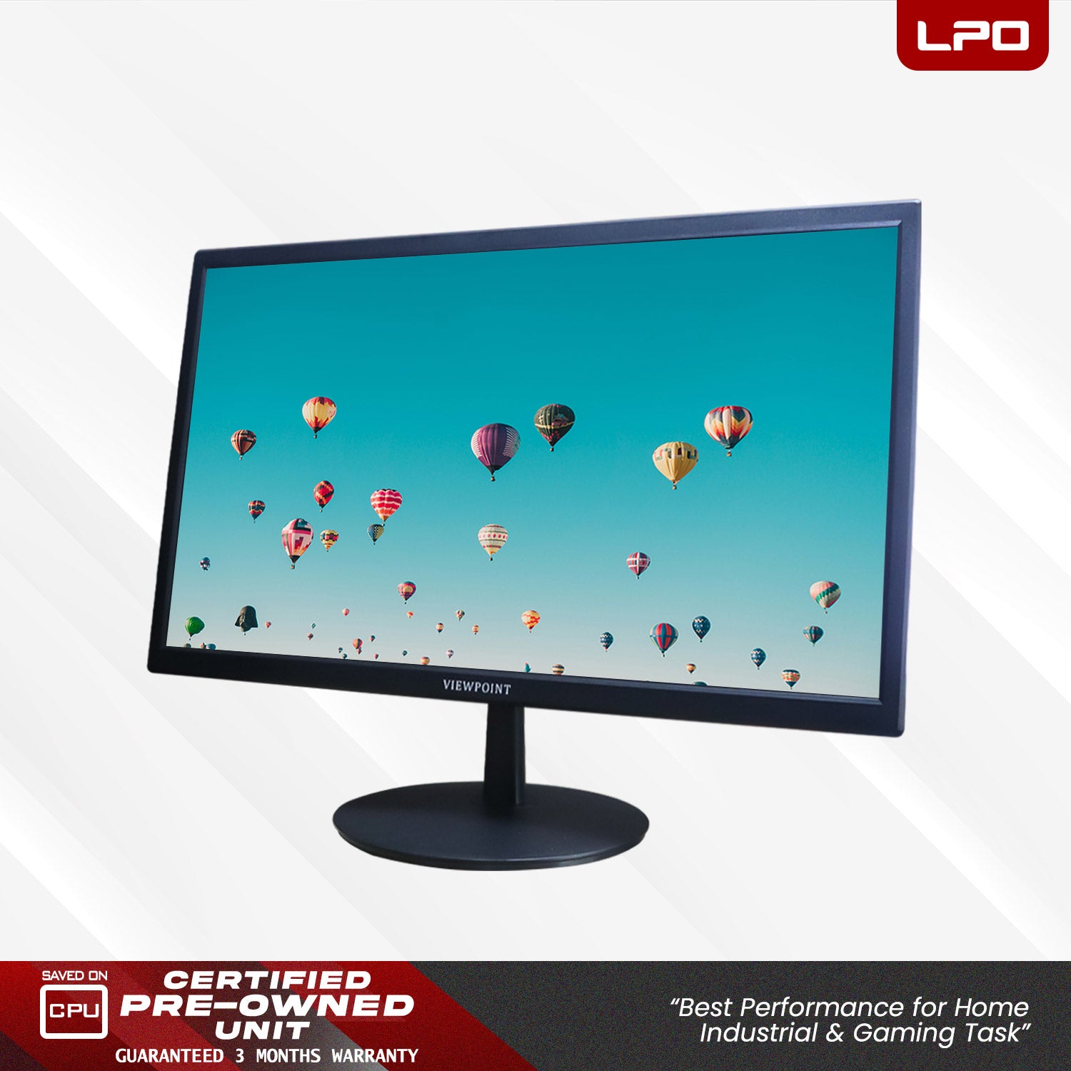 LPO Viewpoint 22” wide 1920×1080 Full HD LED 250 cd/m² 5ms 75Hz 1000:1