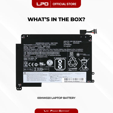 Laptop Battery 00HW020 Compatible with Lenovo ThinkPad Yoga 460 20EL 20EM, Yoga 14 20FY Series